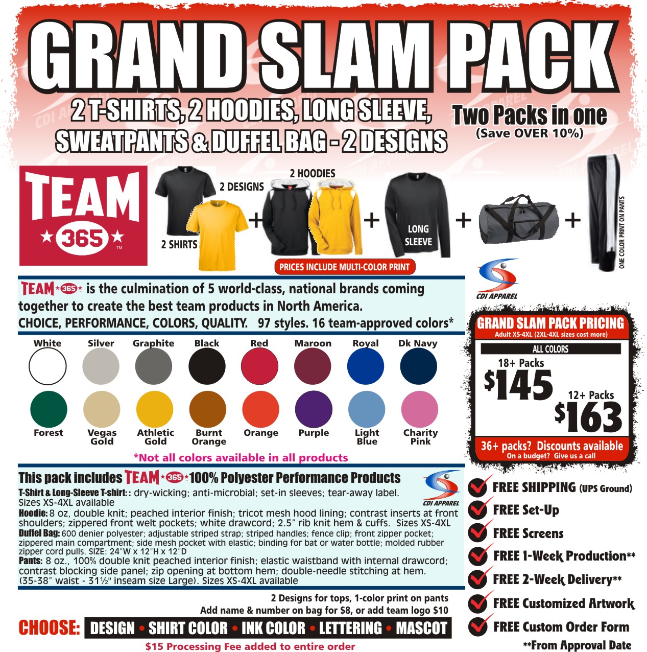 Crazy Pack (Grand Slam) Baseball 2017 Team365
