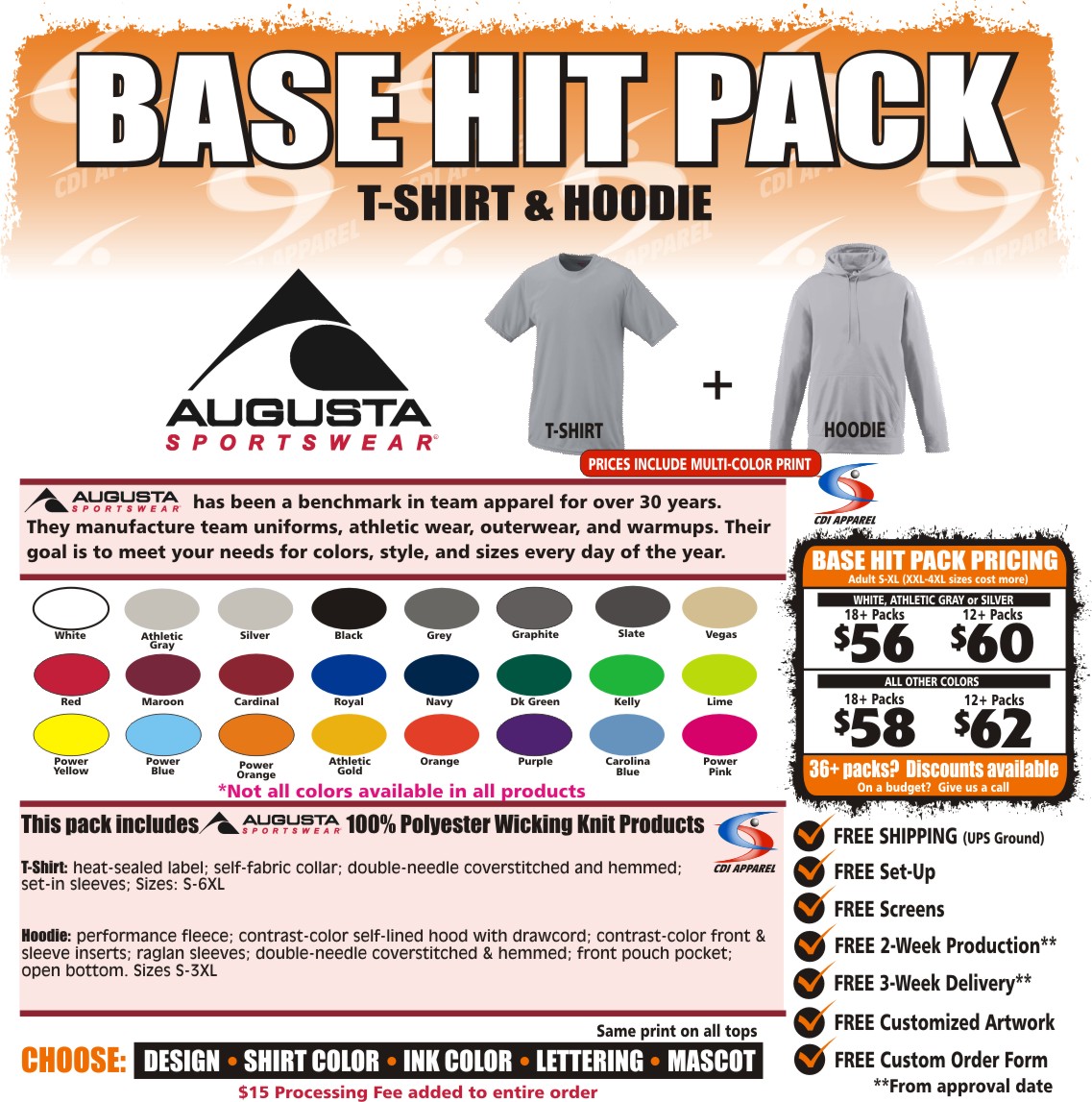 Starter Pack (Base Hit) Baseball 2017 Augusta