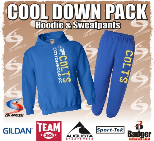 Cross Country Hoodie Sweatpants Team Spirit Packs