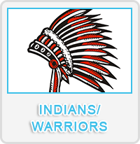 Indians Warriors Designs